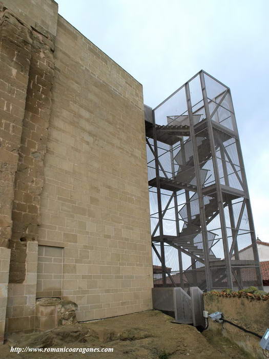 EXTERIOR DEL LADO SUR TRAS LA RESTAURACIÓN